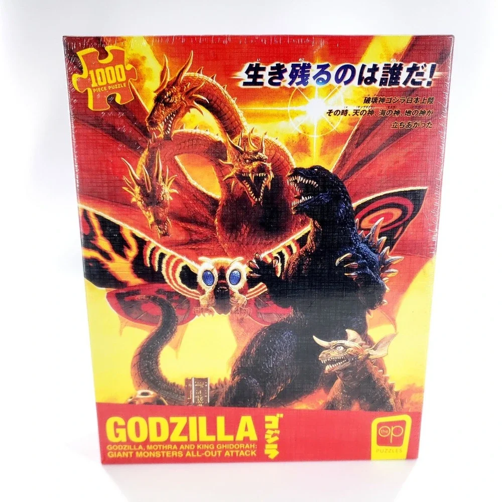 Godzilla, Mothra, King Ghidorah: Giant Monsters All-Out Attack 1000pc Puzzle New